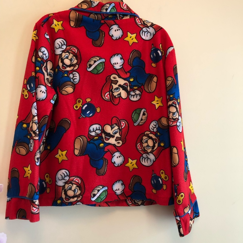 Boys Nintendo Super Mario Pajamas Set Size 6/7 - Picture 4 of 8